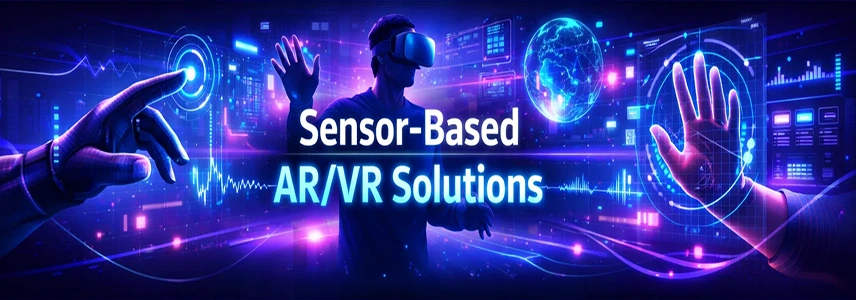 Sensor based AR/VR solutions